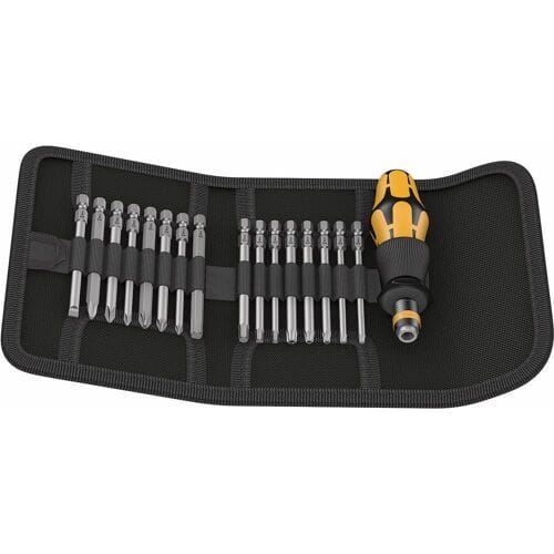 Wera Kraftform Kompakt 60 ESD 05051043001 Bitset 1/4 (6,3 mm)
