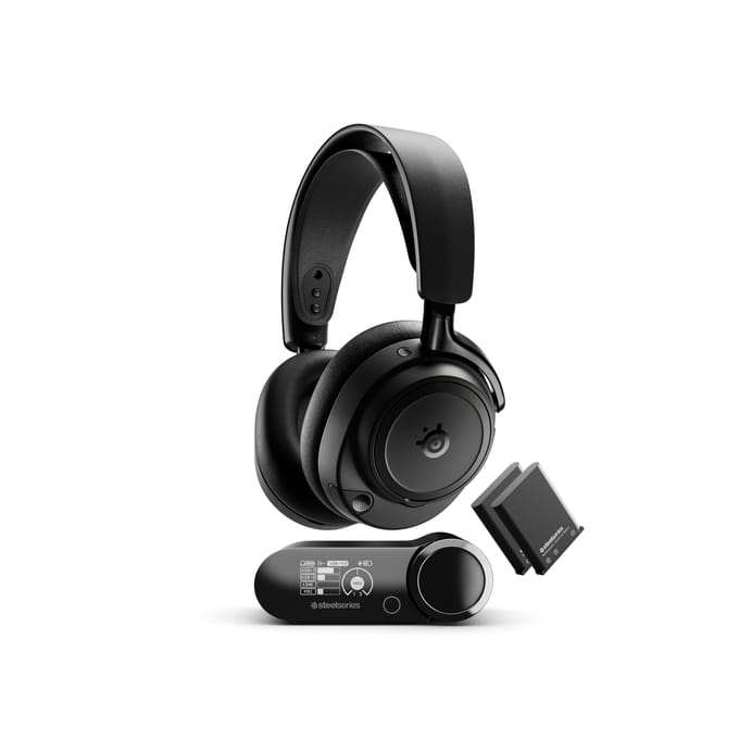 Steelseries Arctis Nova Elite - Hi-Res Wireless Certified Gaming Headset - PC, PlayStation, Xbox & Switch - Zwart