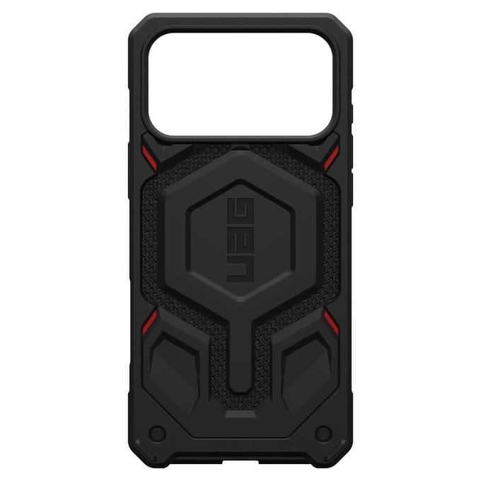 MagSafe hoes voor Apple iPhone 17 Pro, Urban Armor Gear, Monarch Pro Kevlar, Zwart