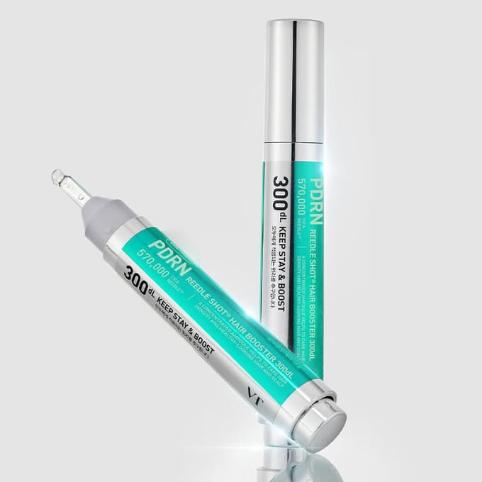 [VT Cosmetics] PDRN Reedle Shot Ampoule Capillaire 300dL 15ml 15ml blue