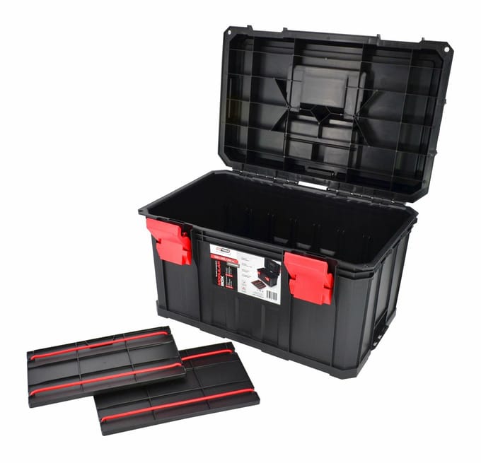 Awtools Modular - Gereedschapskoffer - Compartimenten - 530x355x310mm