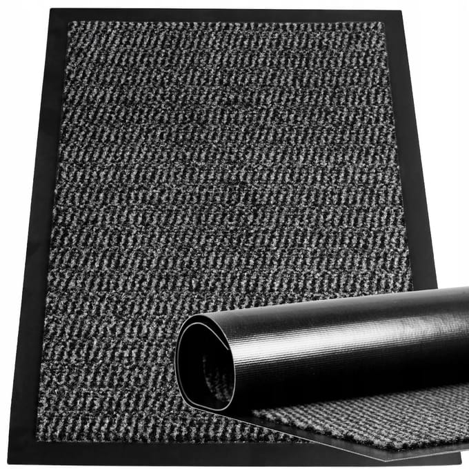 Merkloos Deurmat 60x90cm - Antislip, Absorberend, Geschikt voor Binnen & Buiten