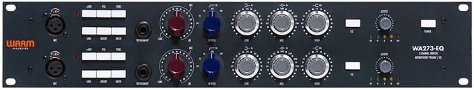 Warm Audio WA273-EQ - 2 Ch 1073 Style Mic Pre w/EQ