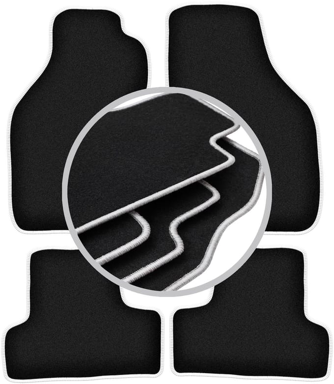 CARLUX-SILVER automatten voor: Mitsubishi Eclipse III coupé (1999-2006)