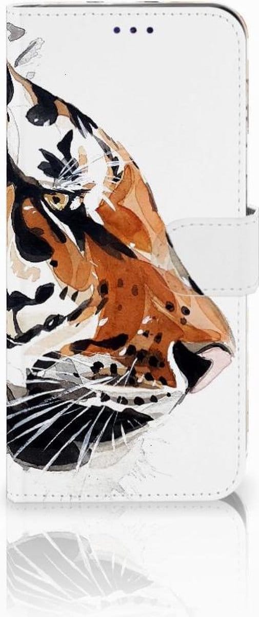 Hoesje Samsung Galaxy A50 Watercolor Tiger