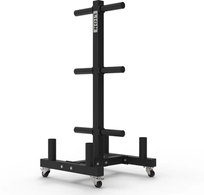 LION® TitanPlate™ PRO Storage Rack (Bumper Plate Tree met Wielen)