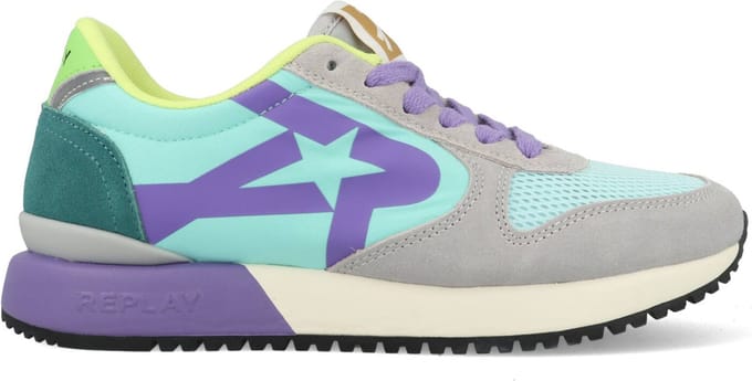 Replay - Fiber W Mix - Dames - Sneaker - Grijs - Maat 36