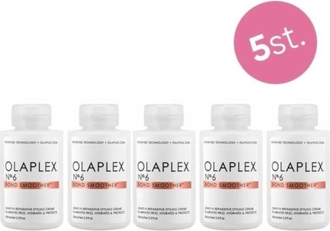OLAPLEX No.6 Bond Smoother Styling Crème - Haarcrème - 5x100ml