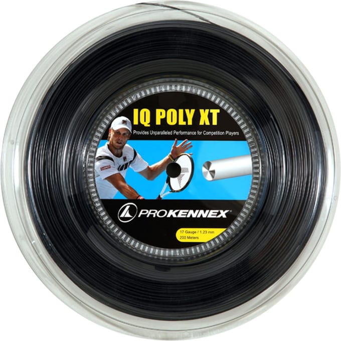 PROKENNEX Iq Poly Xt Rol Snaren-Zwart