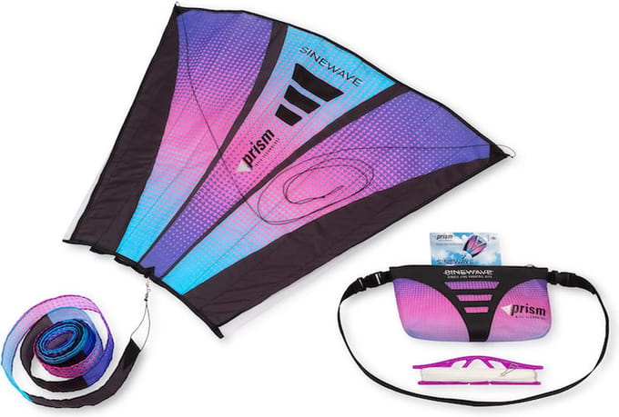 Eenlijnsvlieger Prism Sinewave Ultraviolet SINU Paars 83 x 68 cm