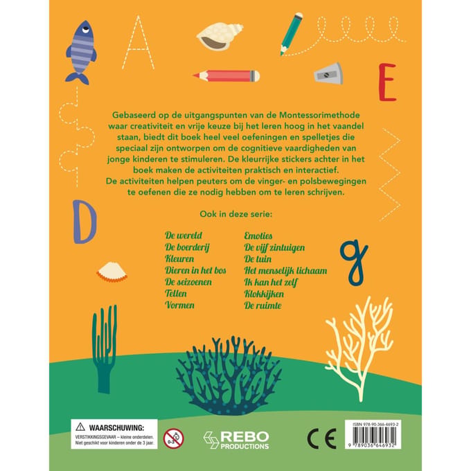 Mijn Leukste Oefenboek Leren Schrijven - Chiara Piroddi