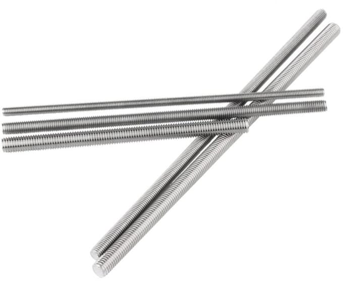 Dailygoods- Rod Bar Studs M3x60mm - 10 Stuks - Roestvrij Staal