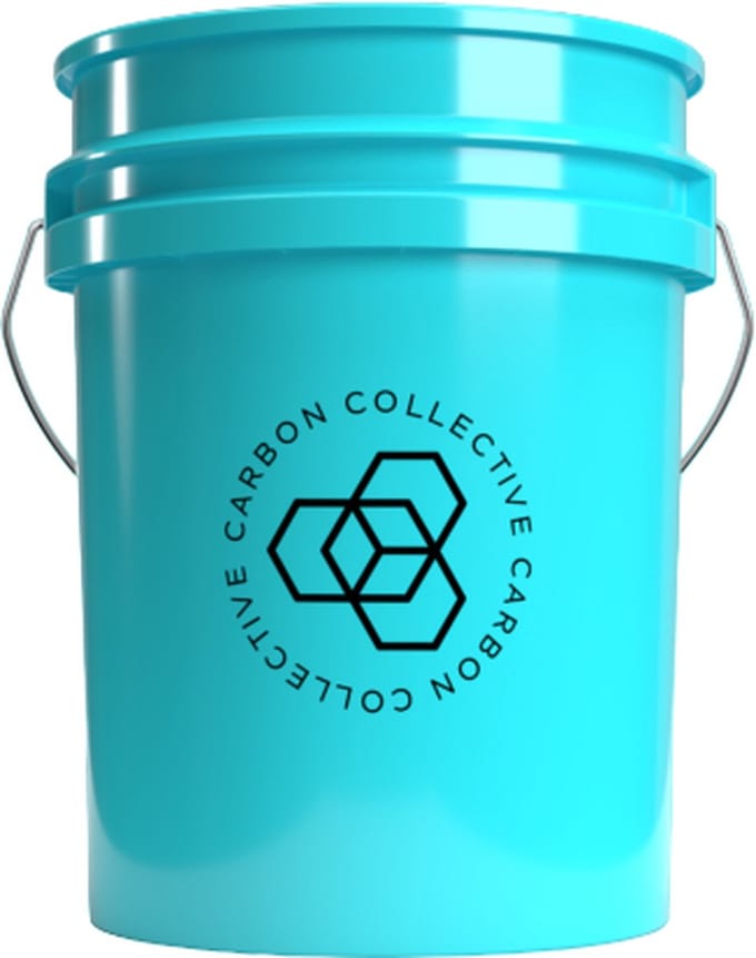 CARBON COLLECTIVE - Signature Teal Detailing Bucket - 20L