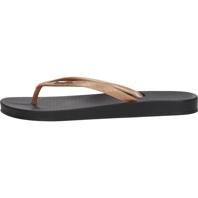 Ipanema Anatomic Tan Dames Slippers - Black/Gold
