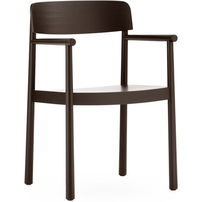 Normann Copenhagen Timb Armleunstoel - NormannCopenhagenTimbBraun - zonder bekleding