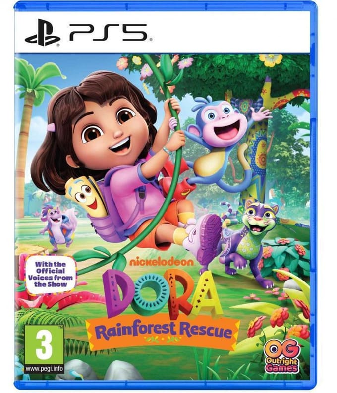 Dora: Rainforest Rescue - Sony PlayStation 5 - Action/Adventure