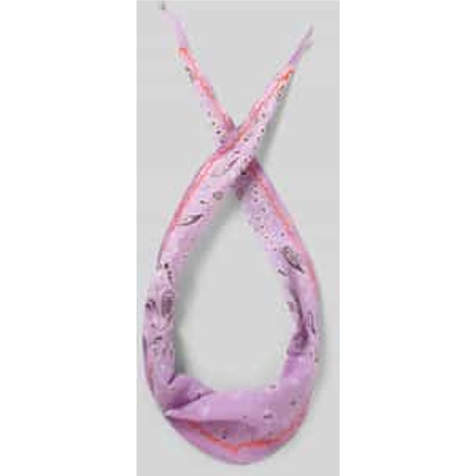 Doek met zijde-aandeel en paisleymotief model 'Rombous'