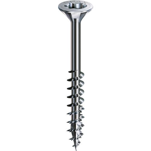 Spax - Spaanplaatschroeven - Torx 20 Platkop - 4,5 x 80mm - Deeldraad - WIROX (100 stuks)