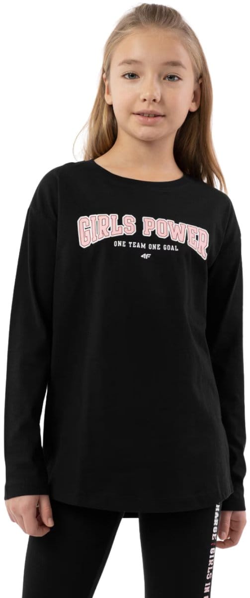 4F T-shirt Meisjes Zwart HJZ22