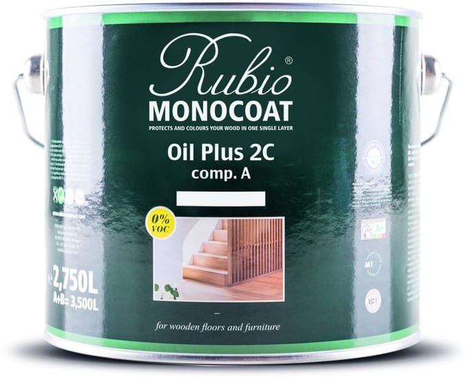 Rubio Monocoat Oil +2C Chocolate Comp. A 2.75L 150047