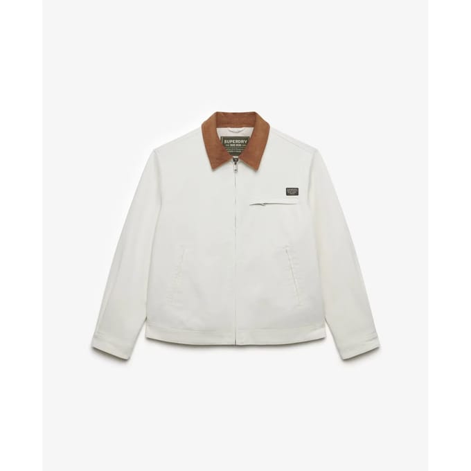 Damesjas met fluwelen kraag Superdry Ranch