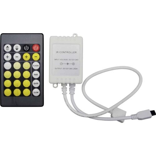 V-TAC 24172 LED-infrarood-controller 48 W (max) Plastic (l x b x h) 60 x 34 x 22 mm 1 stuk(s)