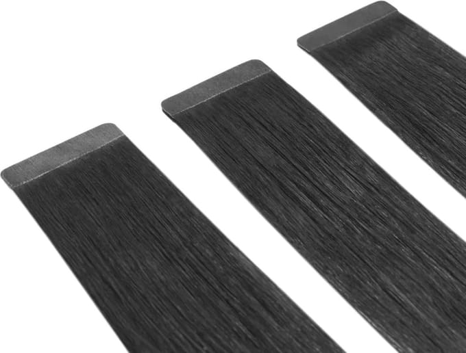 Tape Hair Extensions #1 | 10 Stuks | 25 gram | 60 CM