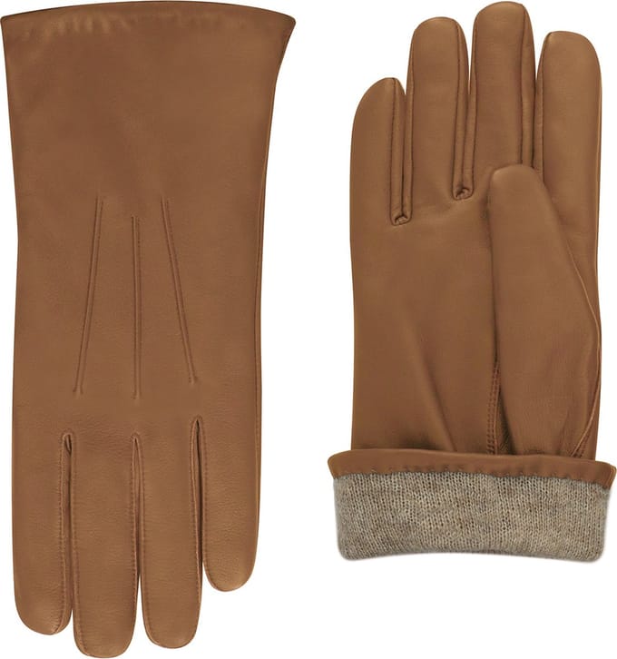 Laimböck Radcliffe - Leren heren handschoenen heren Kleur: Camel, Maat: 9
