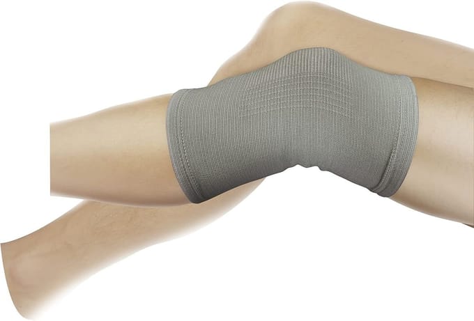 HARO sportbandage 'knie', grootte: M, grijs