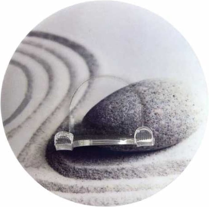 Wenko Dubbele Haak Static-loc Duo Met Zandmotief Ø8,5x3cm