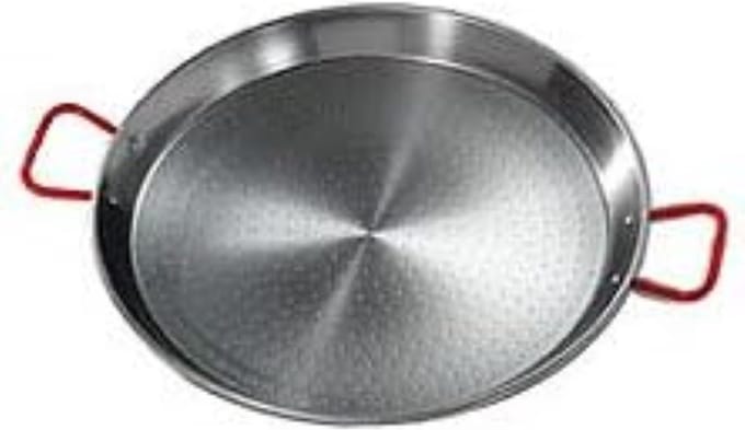 FBA_63633,IJZEREN PAELLA PAN 32 CM.,Zwart