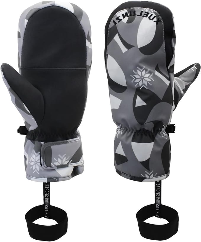 Winterse Skihandschoenen met Touchscreen Functionaliteit voor Optimale Grip en Comfort