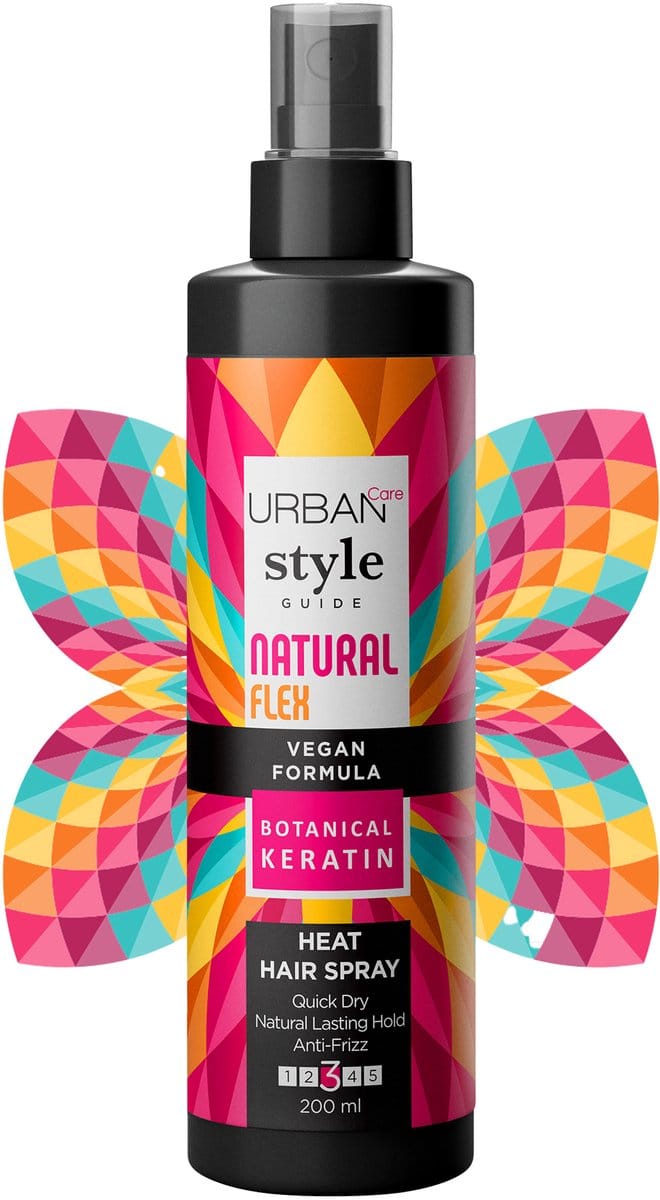 Urban Care - Style Guide Natural Flex No Gashair Spray - 200 ml