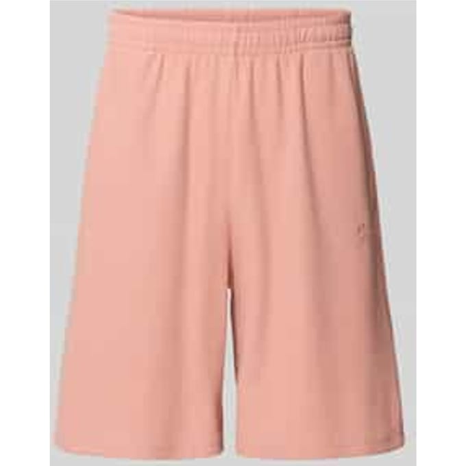 regular fit short met structuurpatroon