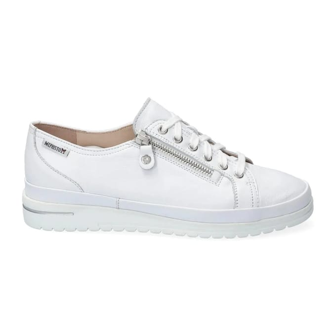 Mephisto June white | dames sneaker 5747-P5137332