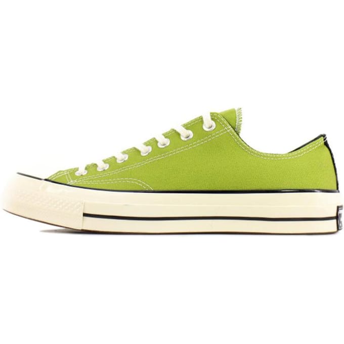 Converse Jaren 70 Lage Canvas Schoenen Unisex Mosterdgroen 149447c 42.5