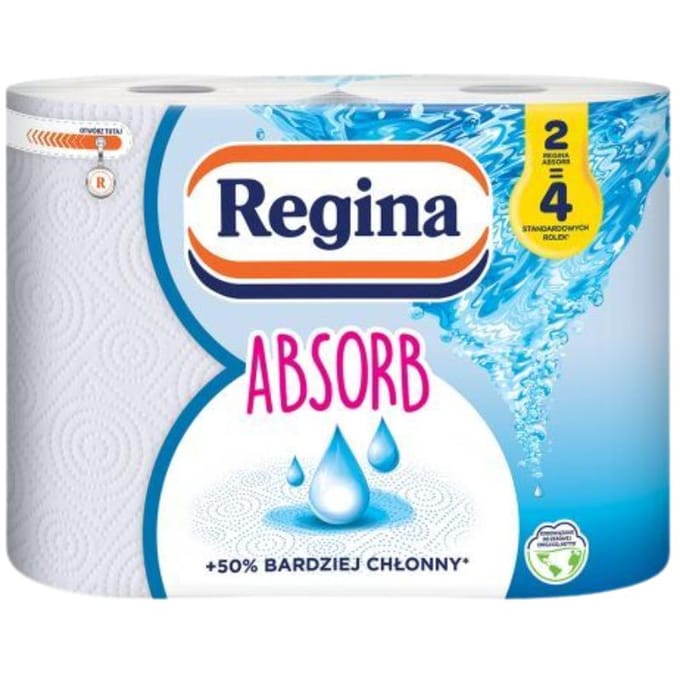 Regina Essuie-tout 3 plis 2 rouleaux