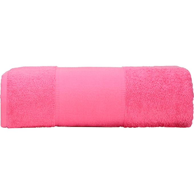 ARTG Print-Me Grote Handdoek (Roze)