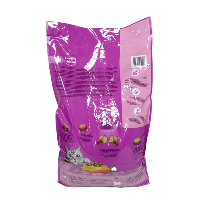 Whiskas Kipkroketten voor volwassen katten 1+ 7 Voeding