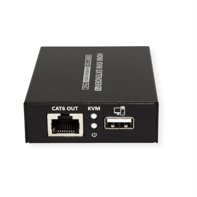 VALUE KVM-Extender via Cat.6/6A, HDMI 4K30, max. 40m