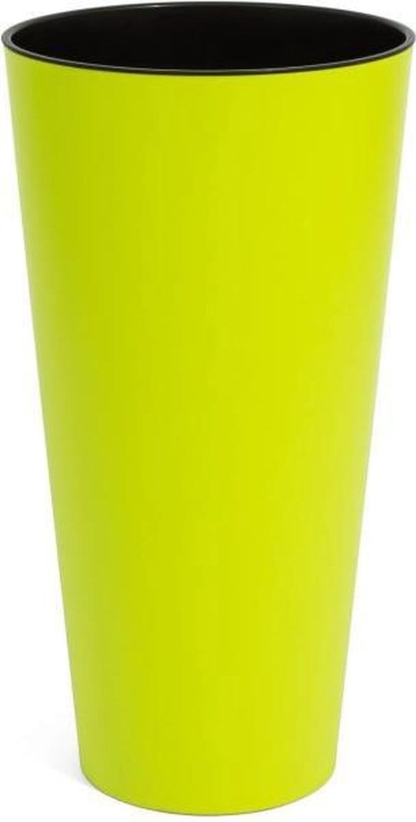 Bloempot Buiten Hoog Rond Tubus Slim 20cm LIME Prosperplast