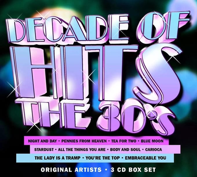 Various Artists - Decade Of Hits The 30's (3 CD)