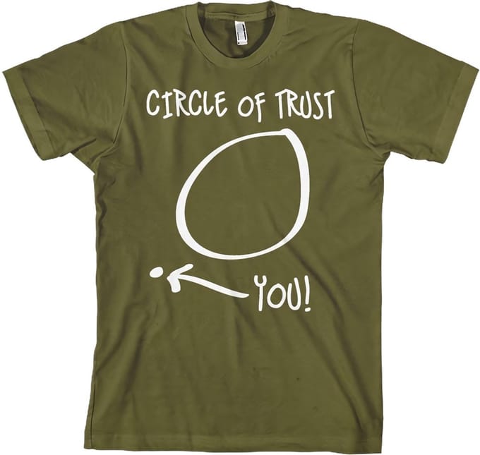 Hybris Circle Of Trust T-shirt olijfgroen