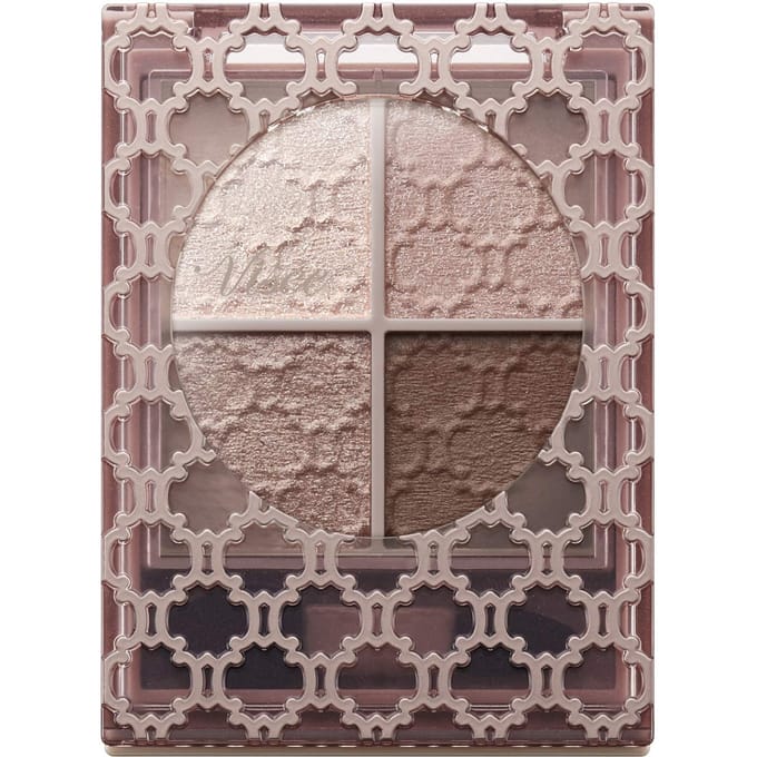 Kose - Visee Fragrance Free Riche Glossy Rich Eyeshadow BR-5