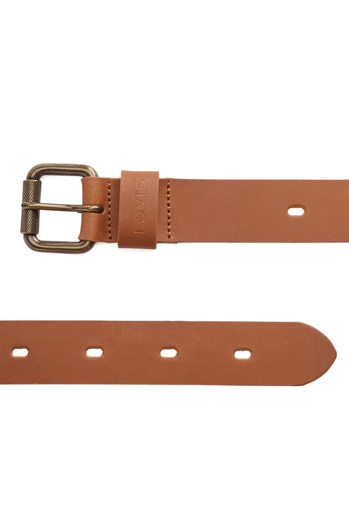 Levi's Oval Perf Belt Brown Taglia: 95 | Cinture Outlet | Uomo | Marrone