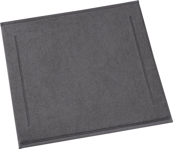 De Witte Lietaer Badmat Contessa, Dark Grey - 60 x 60 cm - Katoen