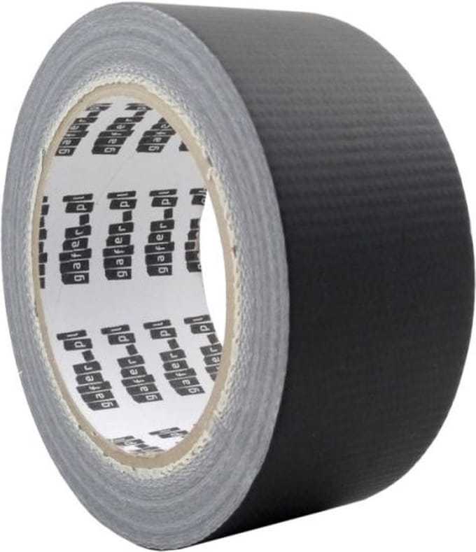 Gafer.pl ECO Matt Tape 48mm x 25m Zwart