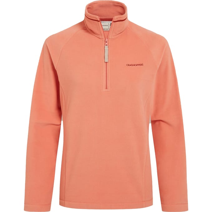 Craghoppers Dames/Dames Nation Trust Miska Half Zip Fleece Top (Gekruide abrikoos)