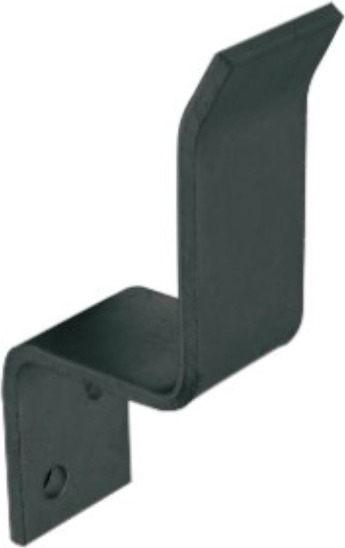 Wovar Deurbalkhaak Zwart voor max. 55 x 75 mm balken Open Model | Per Stuk