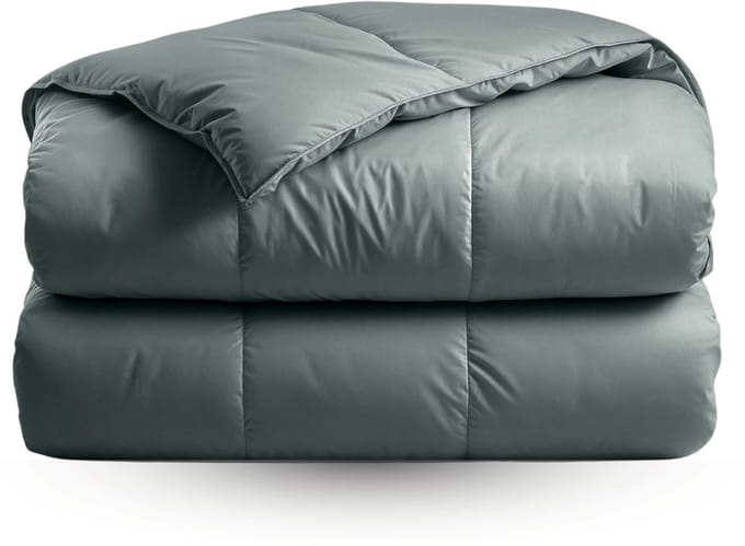 Zelesta Deluxe Uni Satijnkatoen Dekbed - Groen 200x200cm